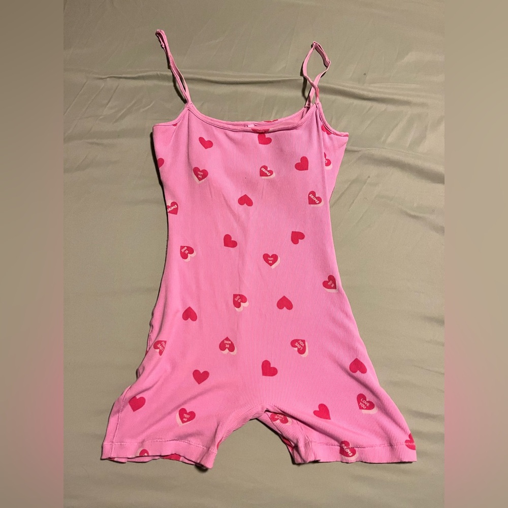 Skims Valentines romper